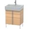 Duravit Waschtischunterbau VERO AIR 581x584x431mm weiß matt