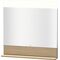 Duravit Spiegel VERO m Be Abl. 800x800x142mm europ. eiche
