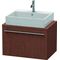 Duravit Konsolenunterschrank X-LARGE 440x700x478mm amerikanisch nussbaum