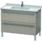 Duravit Waschtischunterbau X-LARGE 1000x470x668mm eiche kaschmir