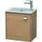 Duravit Waschtischunterbau BRIOSO 442x420x289mm Gri chr Ans li europ. Ei
