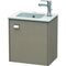 Duravit Waschtischunterbau BRIOSO 442x420x289mm Gri chr Ans rechts leinen