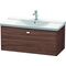 Duravit Waschtischunterbau BRIOSO Gri chrom 450x1020x479mm nussbaum dunkel