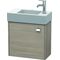 Duravit Waschtischunterbau BRIOSO 442x484x239mm Gri chr Ans li pine silver