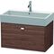 Duravit Waschtischunterbau BRIOSO Gri chrom 442x784x459mm nussbaum dunkel