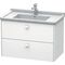 Duravit Waschtischunterbau BRIOSO Gri Frontfarbe 563x820x469mm lichtbl ma