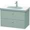 Duravit Waschtischunterbau BRIOSO Gri Frontfarbe 563x820x469mm betongr ma