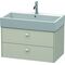 Duravit Waschtischunterbau BRIOSO Griffe Frontfarbe 442x784x459mm ta matt
