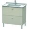 Duravit WT-Unterbau BRIOSO COMPACT Griffe Frontfarbe 693x820x469mm ta matt