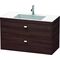 Duravit Waschtischunterbau BRIOSO 613x1000x480mm m WT Vero Air Gri chr 1 H
