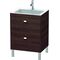 Duravit Waschtischunterbau BRIOSO 701x600x480mm m WT Vero Air Gri chr 1 HL