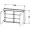 Duravit Spiegelschrank BRIOSO m Be 760x1220x148mm europäische eiche