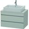 Duravit Konsolenunterschrank DURASTYLE 512x800x478mm betongrau matt