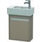 Duravit Waschtischunterbau Ketho 225x450x550mm Anschlag rechts leinen
