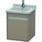 Duravit Waschtischunterbau KETHO 445x440x550mm Anschlag links leinen