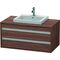 Duravit Waschtischunterbau KETHO 550x1000x496mm nussbaum dunkel