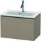 Duravit WTU Compact L-CUBE 400x620x391mm leinen