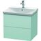 Duravit Waschtischunterbau L-CUBE 620x481x555mm lichtblau matt