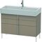 Duravit Waschtischunterbau VERO AIR 581x984x431mm leinen