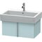 Duravit Waschtischunterbau VERO 431x650x298mm lichtblau matt