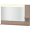 Duravit Spiegel VERO 142x1200x800mm, Beleuchtung leinen
