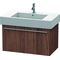 Duravit Waschtischunterbau X-LARGE 468x800x448mm nussbaum dunkel