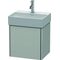 Duravit Waschtischunterbau XSQUARE 397x434x340mm Türansch li betongrau matt