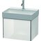 Duravit Waschtischunterbau XSQUARE 397x584x460mm weiß hochglanz