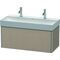 Duravit Waschtischunterbau XSQUARE 397x984x460mm leinen
