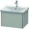 Duravit Waschtischunterbau XSQUARE 405x610x473mm betongrau matt