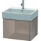 Duravit Waschtischunterbau XSQUARE 397x584x460mm cappuccino hochglanz