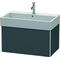 Duravit Waschtischunterbau XSQUARE 397x784x460mm graphit matt