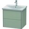 Duravit Waschtischunterbau XSQUARE 565x610x473mm taupe seidenmatt
