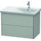 Duravit Waschtischunterbau XSQUARE Be rechts 565x810x473mm betongrau matt