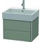 Duravit Waschtischunterbau XSQUARE 397x584x460mm steingrau seidenmatt