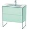 Duravit Waschtischunterbau XSQUARE 832x810x478mm lichtblau matt