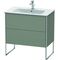 Duravit Waschtischunterbau XSQUARE 832x810x478mm steingrau seidenmatt