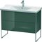 Duravit Waschtischunterbau XSQUARE 805x1010x473mm dolomiti grey hochglanz