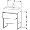 Duravit Waschtischunterbau XSQUARE 731x484x460mm weiß hochglanz