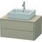 Duravit Waschtischunterbau XSQUARE 400x800x548mm leinen