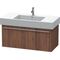 Duravit Waschtischunterbau X-LARGE 468x1000x448mm kastanie dunkel