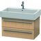 Duravit Waschtischunterbau X-LARGE 443x750x448mm eiche gebürstet