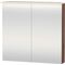 Duravit Spiegelschrank X-LARGE 138x800x760mm nussbaum natur
