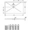 V&B Duschwanne SUBWAY INFINITY R-eck mit Antirutsch 1500x900x40mm we