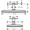 Kopfbr 460/300 3jet AXOR SHOWERSOLUTIONS chrom