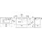 Laufen Waschtisch PRO S BASE m WT-Unterbau 2 Schubl. 1000x500mm we ma