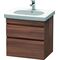 Duravit Waschtischunterbau DURASTYLE 453x600x610mm nussbaum natur