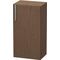 Duravit Halbhochschrank VERO 360x500x960mm Ans re amerik. nussbaum