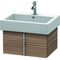 Duravit Waschtischunterbau VERO 431x550x298mm nussbaum natur