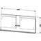 Duravit Spiegel VERO 142x1800x800mm Be eiche gebürstet